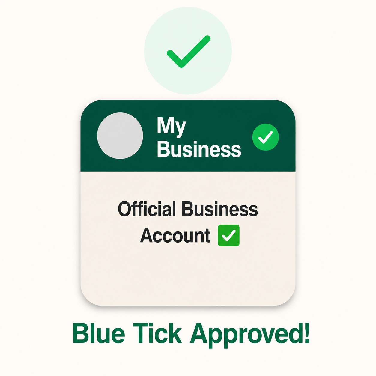 blue tick approved