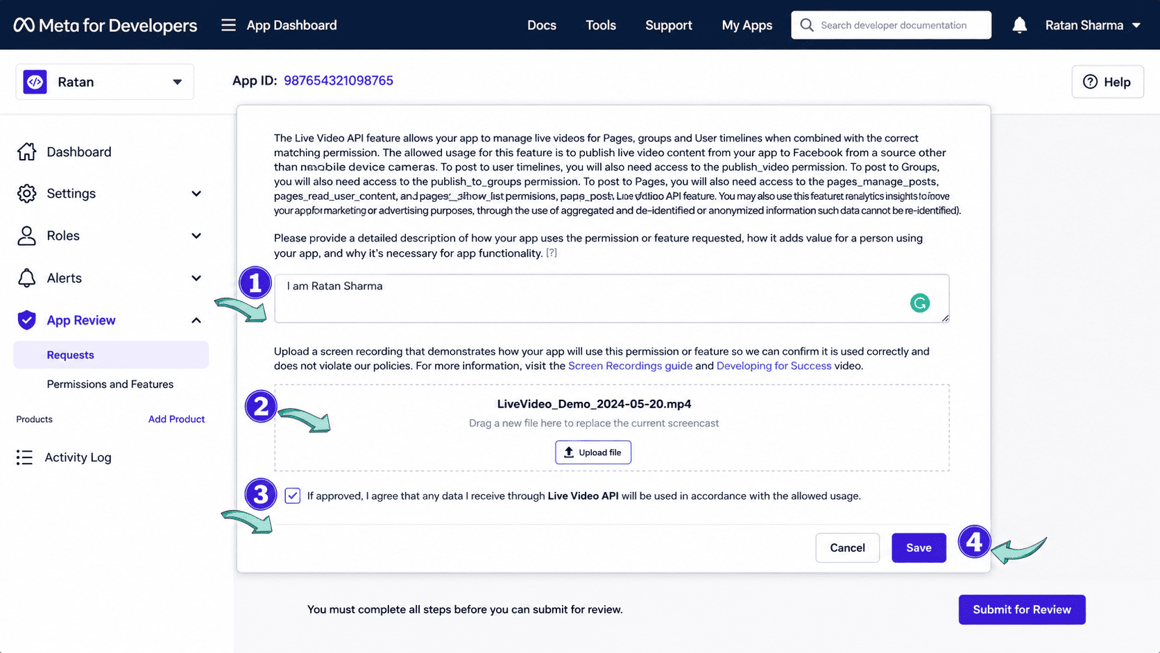 facebook business information field