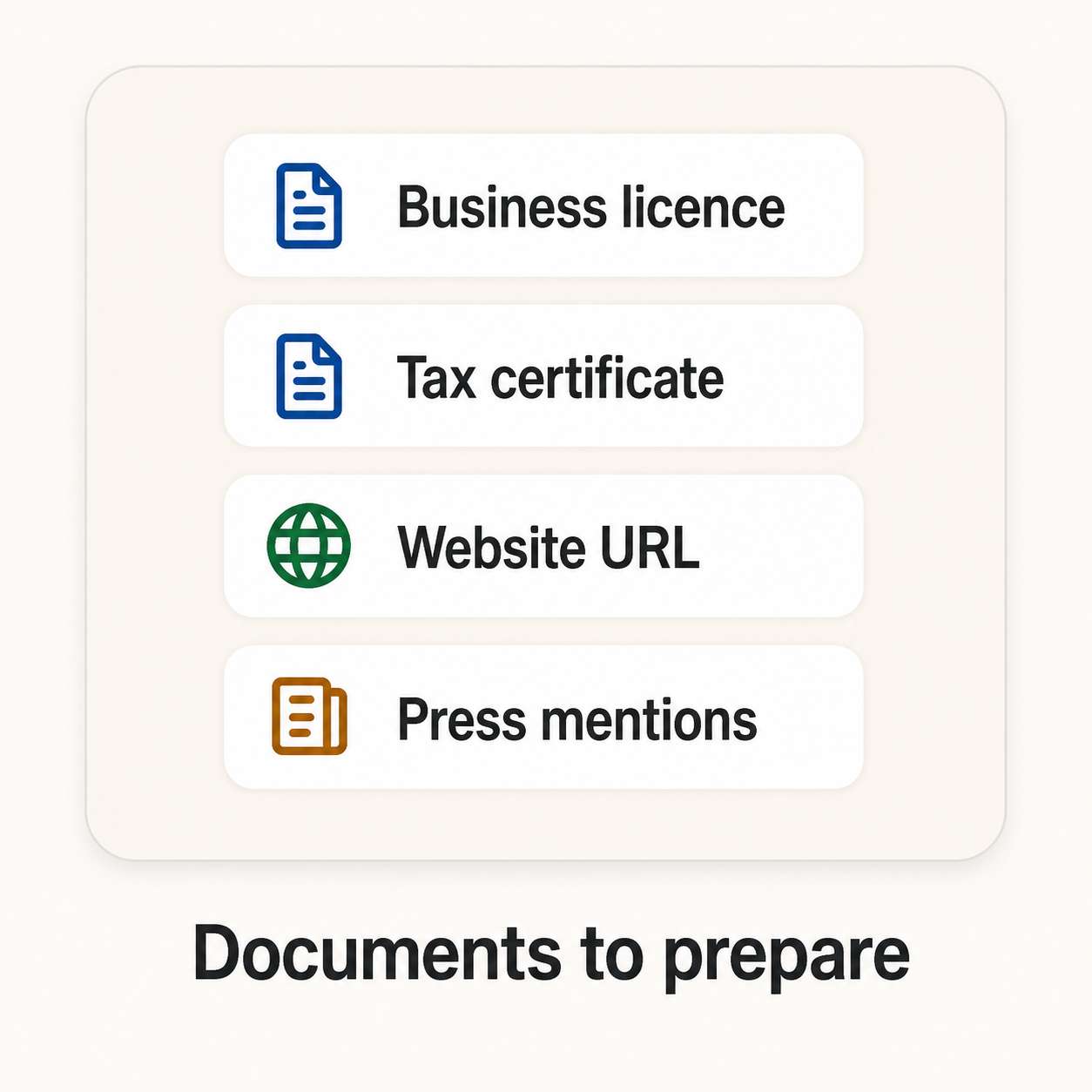 collect documents